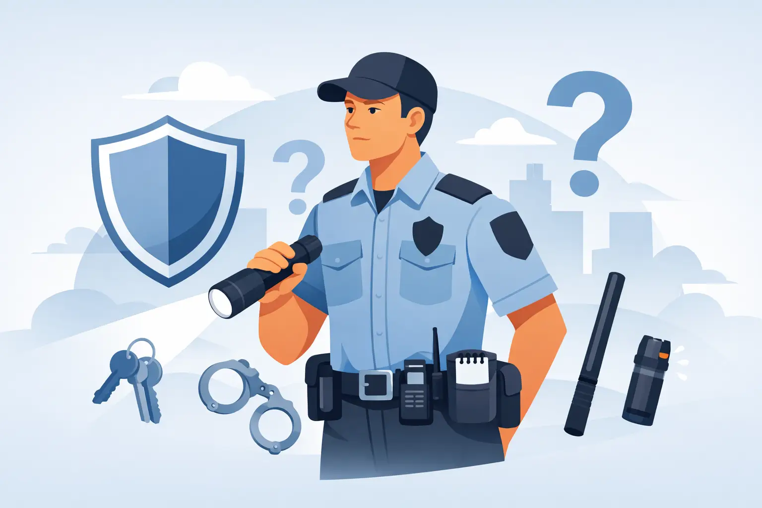 What Do Unarmed Security Guards Carry?