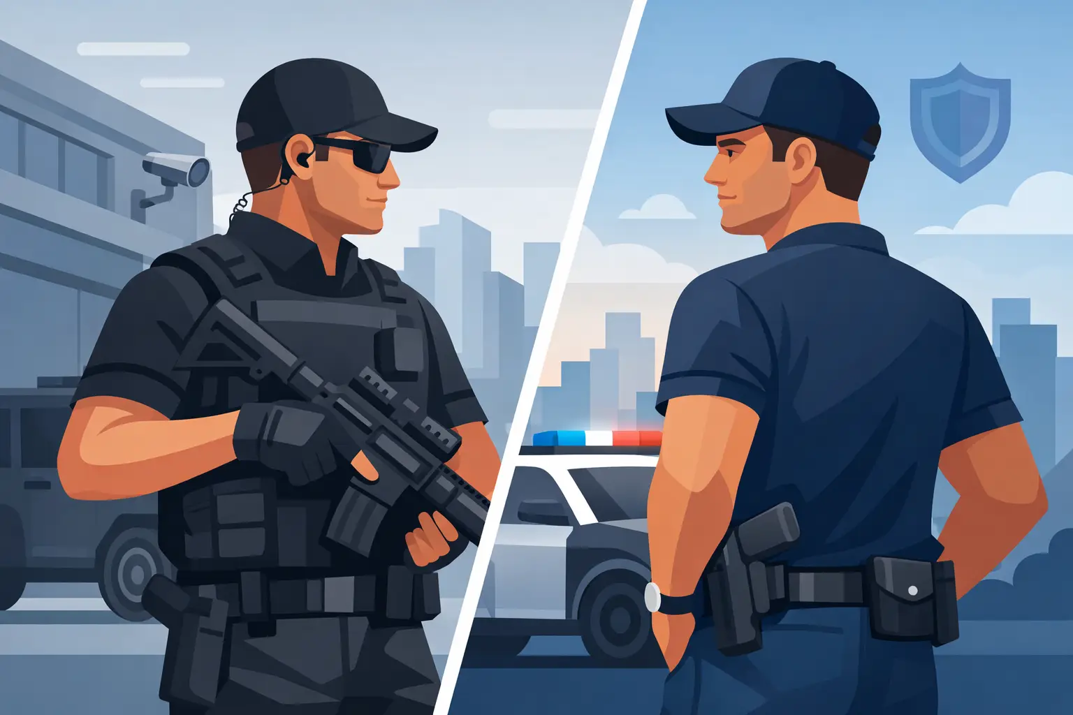 Armed Guards vs Off Duty Police for Your Site