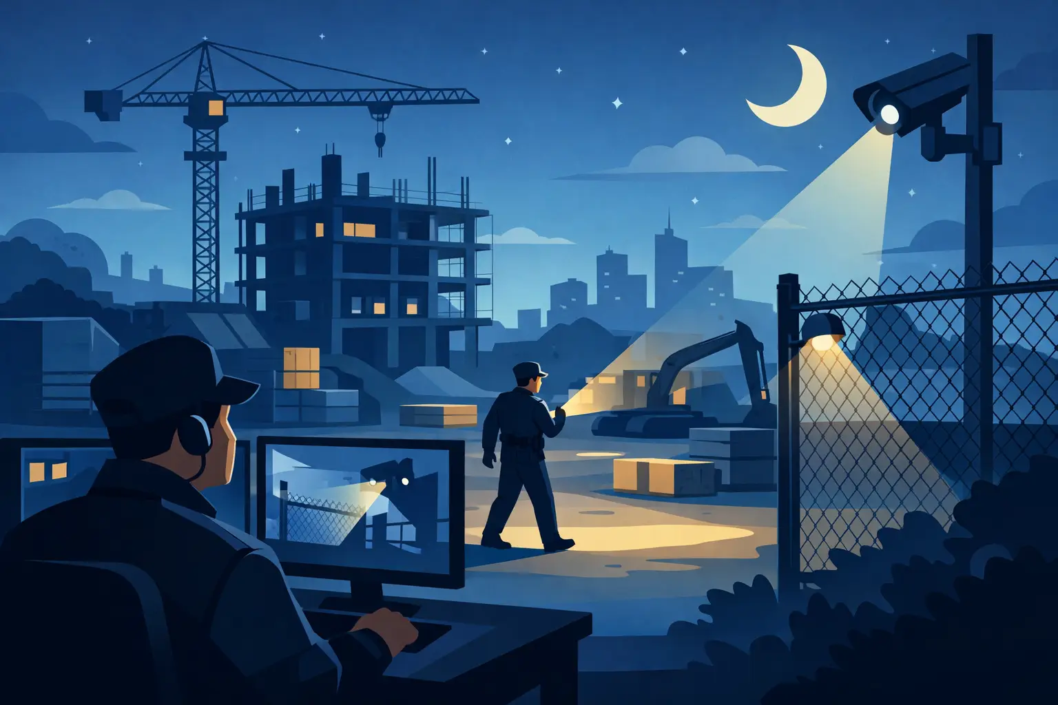 Construction Site Overnight Security That Works