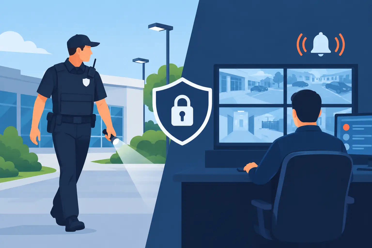 Security Patrol Versus Alarm Monitoring Compared